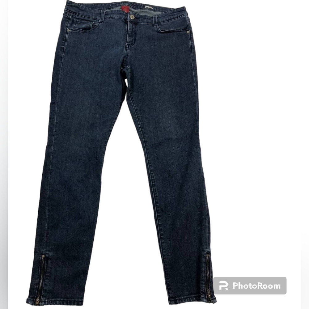 Arizona jeggings with ankle zipper